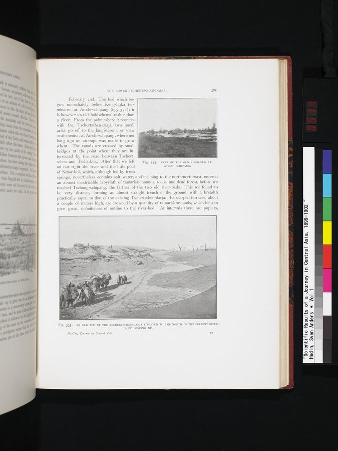 Scientific Results of a Journey in Central Asia, 1899-1902 : vol.1 / 511 ページ（カラー画像）