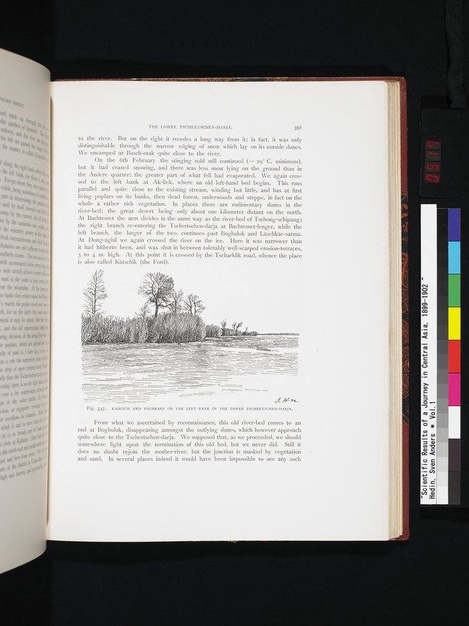 Scientific Results of a Journey in Central Asia, 1899-1902 : vol.1 / 517 ページ（カラー画像）