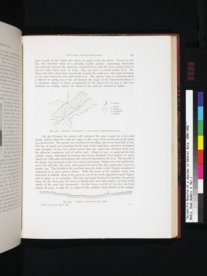 Scientific Results of a Journey in Central Asia, 1899-1902 : vol.1 / 519 ページ（カラー画像）