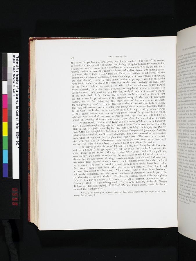 Scientific Results of a Journey in Central Asia, 1899-1902 : vol.1 / Page 558 (Color Image)