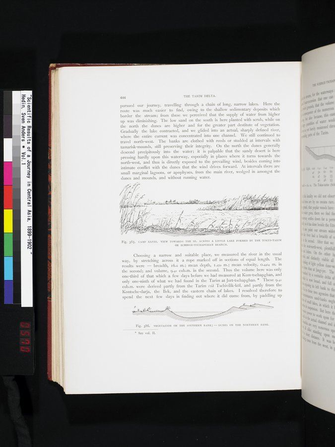 Scientific Results of a Journey in Central Asia, 1899-1902 : vol.1 / 570 ページ（カラー画像）