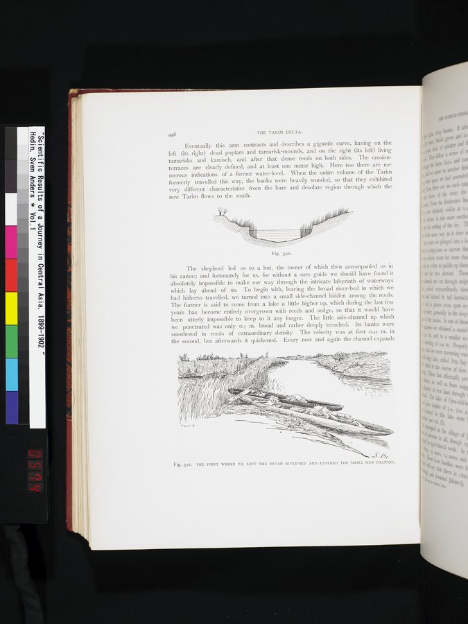Scientific Results of a Journey in Central Asia, 1899-1902 : vol.1 / 574 ページ（カラー画像）