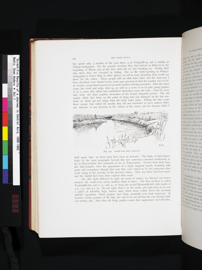 Scientific Results of a Journey in Central Asia, 1899-1902 : vol.1 / Page 576 (Color Image)