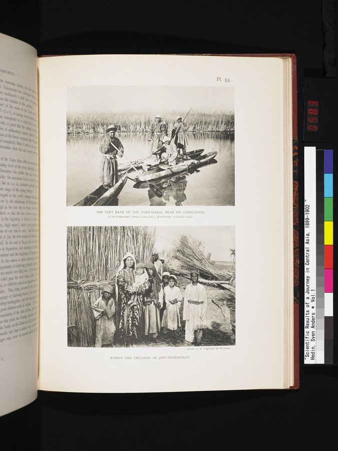 Scientific Results of a Journey in Central Asia, 1899-1902 : vol.1 / 583 ページ（カラー画像）