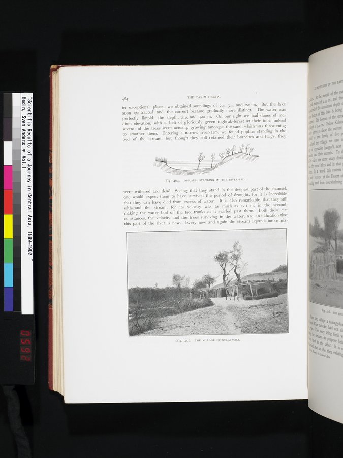 Scientific Results of a Journey in Central Asia, 1899-1902 : vol.1 / 592 ページ（カラー画像）