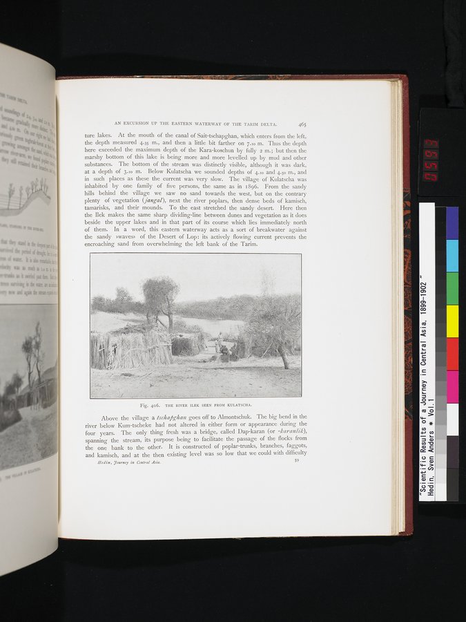 Scientific Results of a Journey in Central Asia, 1899-1902 : vol.1 / 593 ページ（カラー画像）