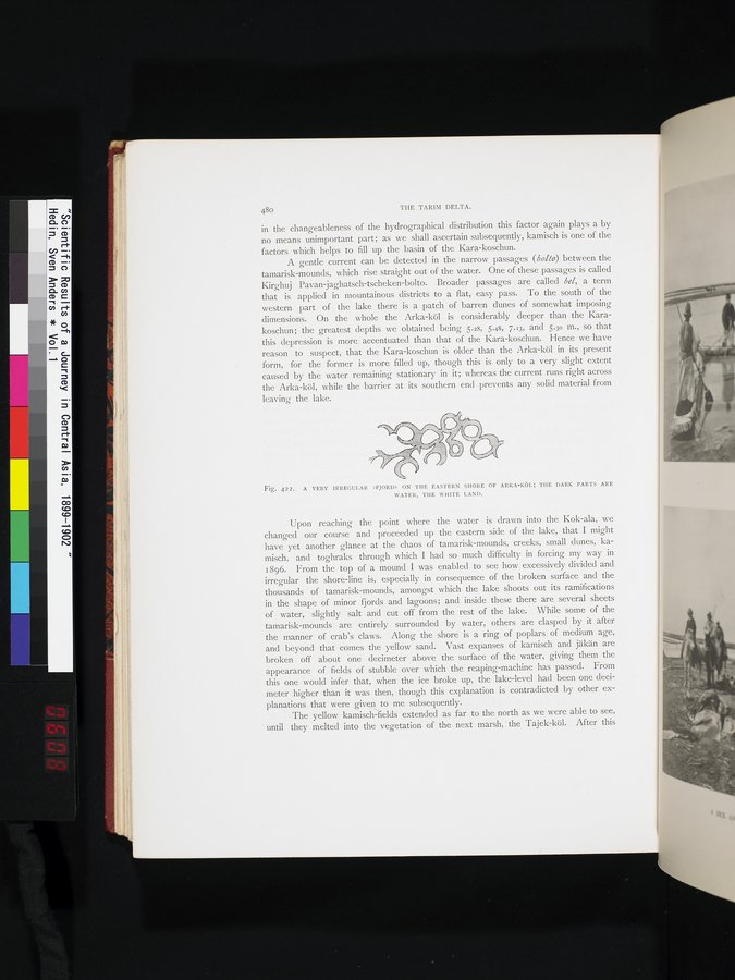 Scientific Results of a Journey in Central Asia, 1899-1902 : vol.1 / Page 608 (Color Image)