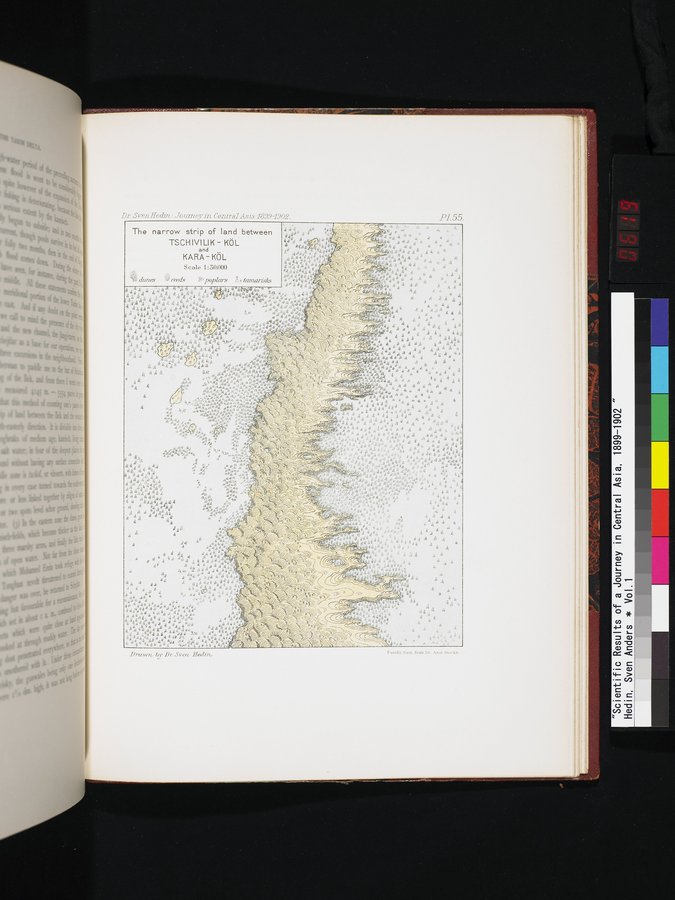 Scientific Results of a Journey in Central Asia, 1899-1902 : vol.1 / 619 ページ（カラー画像）