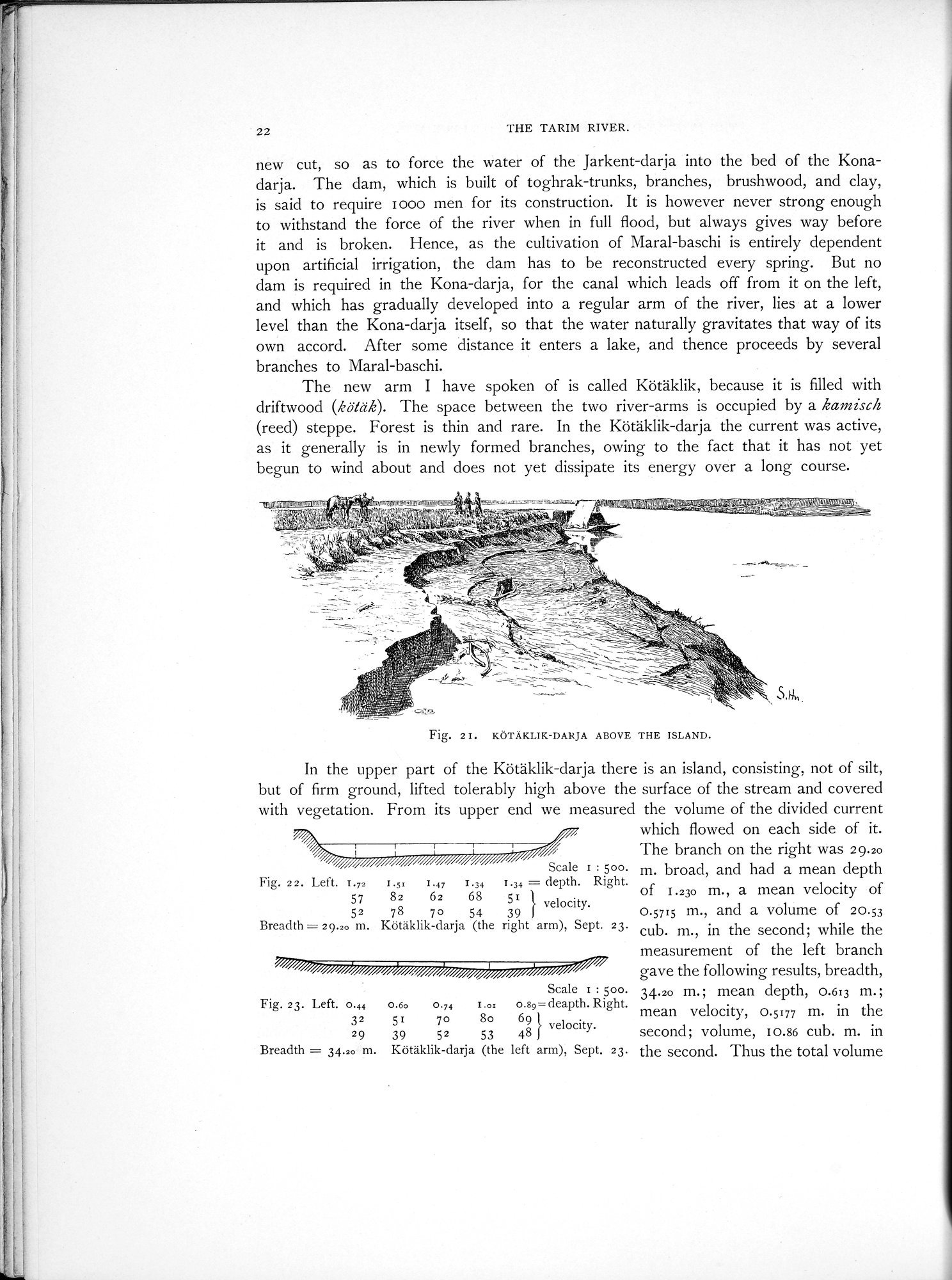 Scientific Results of a Journey in Central Asia, 1899-1902 : vol.1 / 44 ページ（白黒高解像度画像）