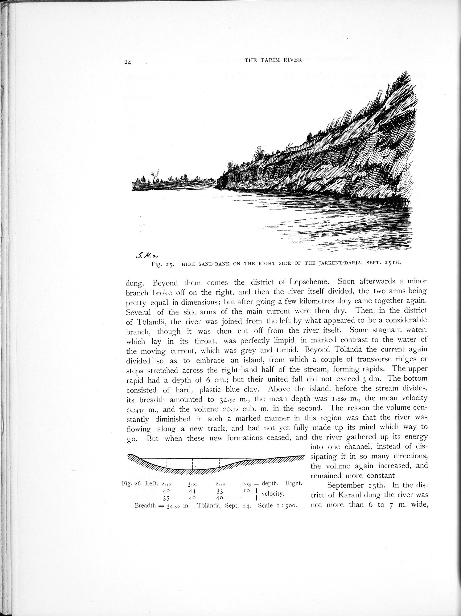 Scientific Results of a Journey in Central Asia, 1899-1902 : vol.1 / 46 ページ（白黒高解像度画像）