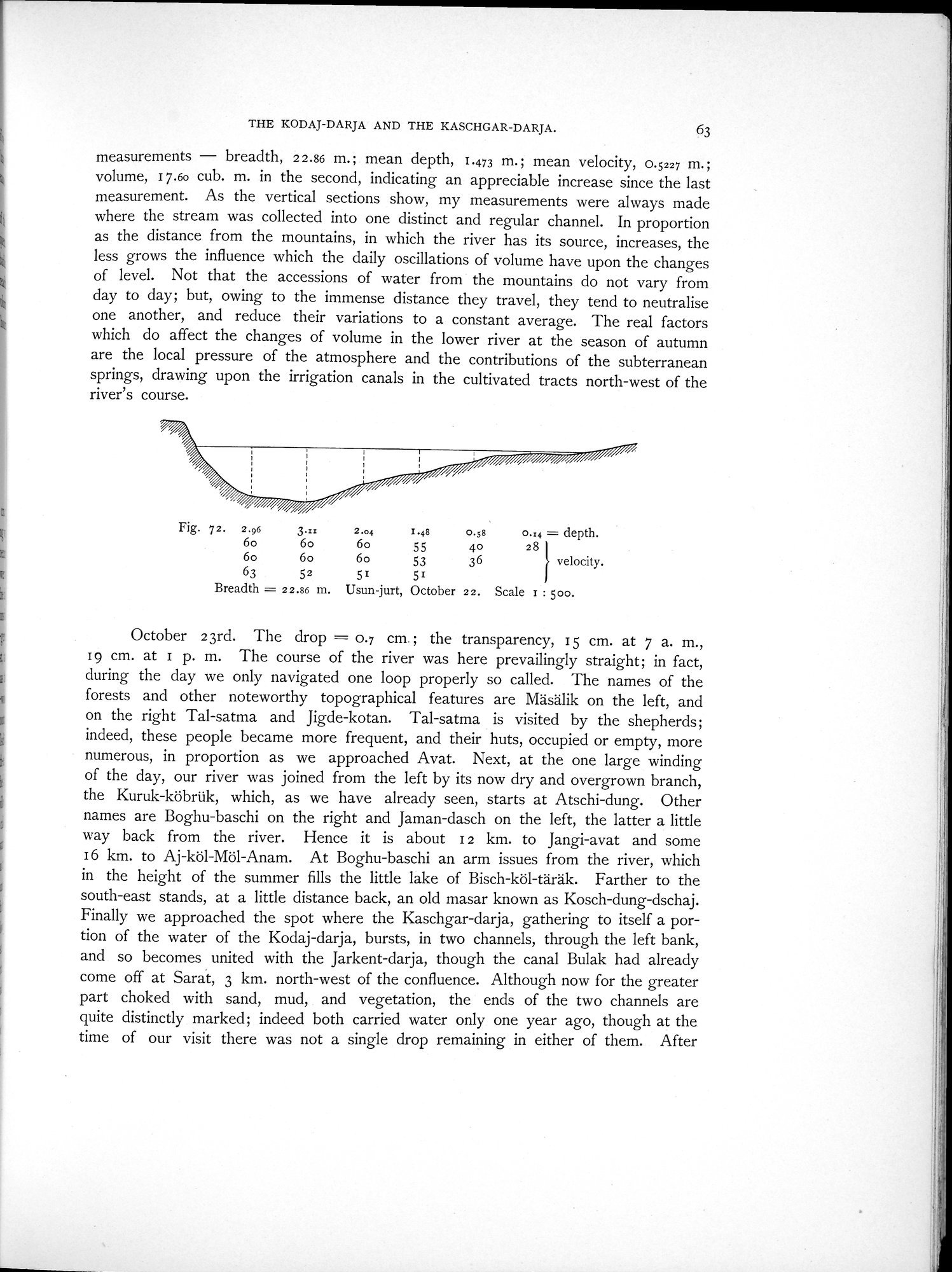 Scientific Results of a Journey in Central Asia, 1899-1902 : vol.1 / Page 105 (Grayscale High Resolution Image)