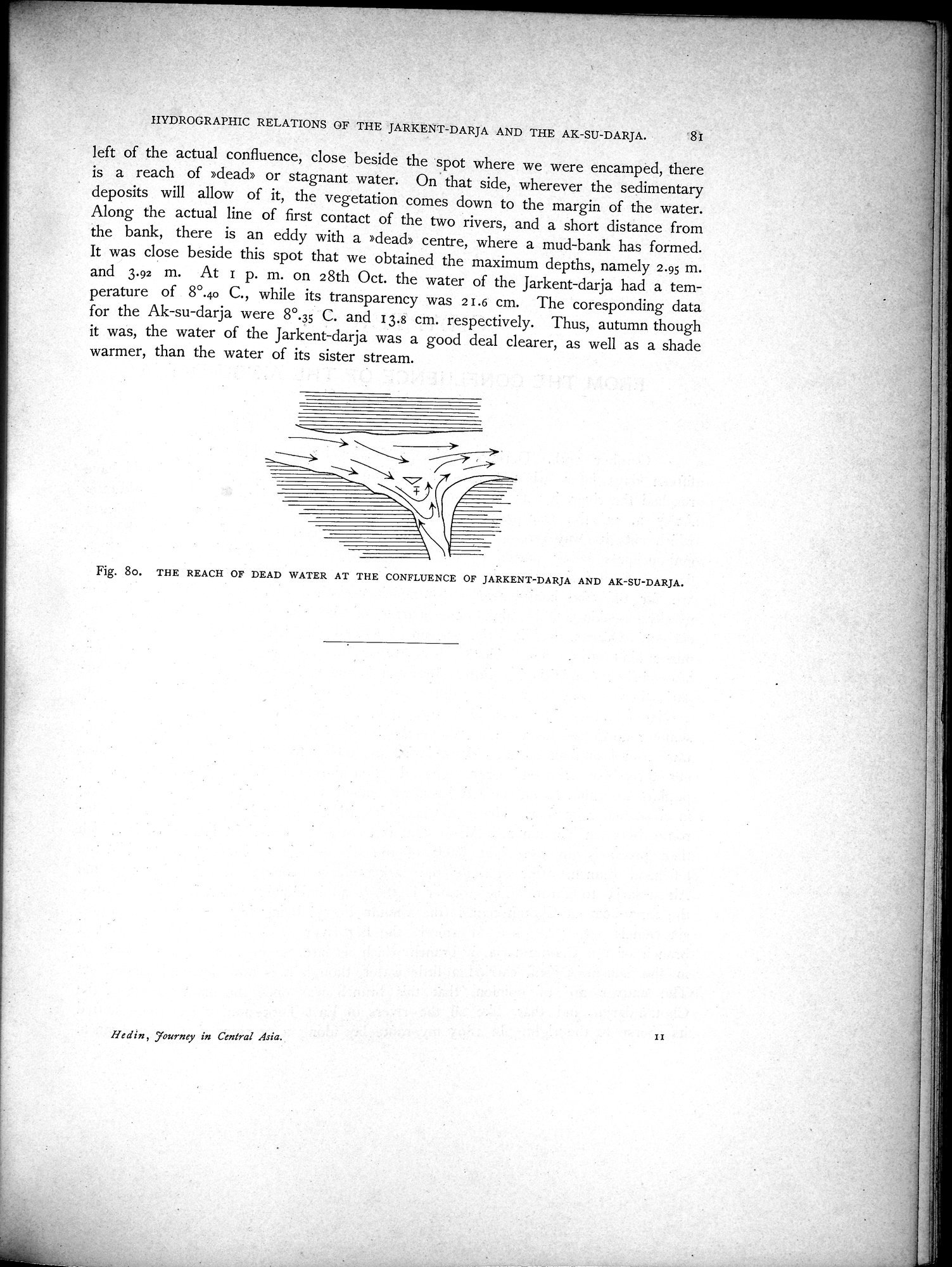 Scientific Results of a Journey in Central Asia, 1899-1902 : vol.1 / 127 ページ（白黒高解像度画像）