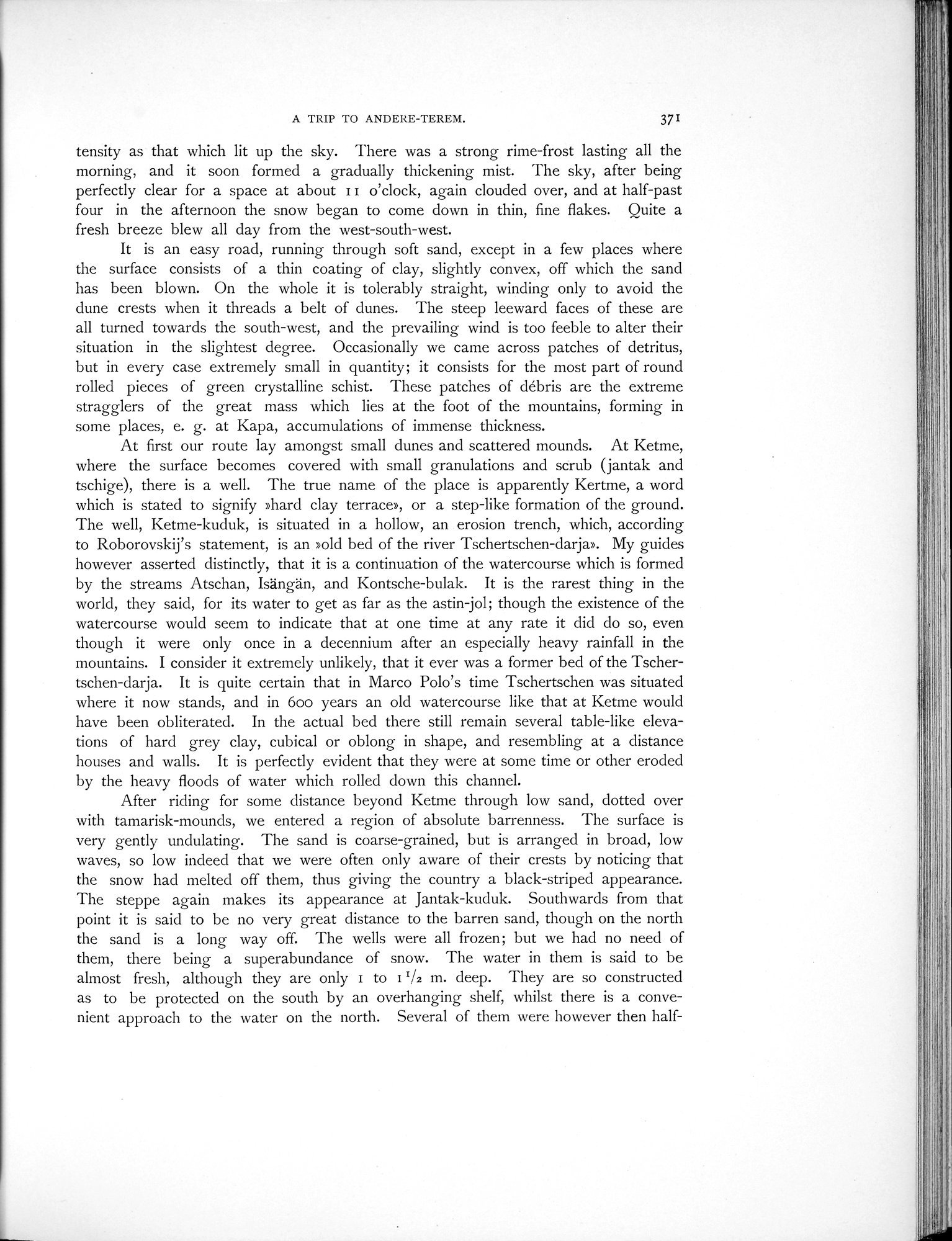 Scientific Results of a Journey in Central Asia, 1899-1902 : vol.1 / Page 497 (Grayscale High Resolution Image)
