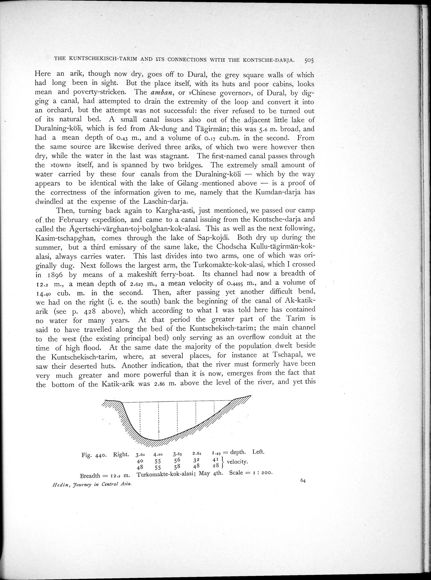 Scientific Results of a Journey in Central Asia, 1899-1902 : vol.1 / 639 ページ（白黒高解像度画像）