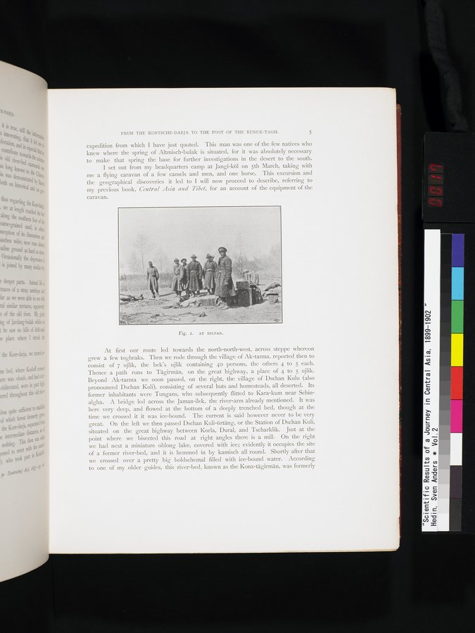 Scientific Results of a Journey in Central Asia, 1899-1902 : vol.2 / 17 ページ（カラー画像）