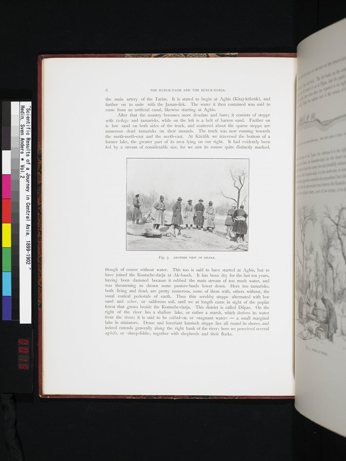 Scientific Results of a Journey in Central Asia, 1899-1902 : vol.2 / 18 ページ（カラー画像）