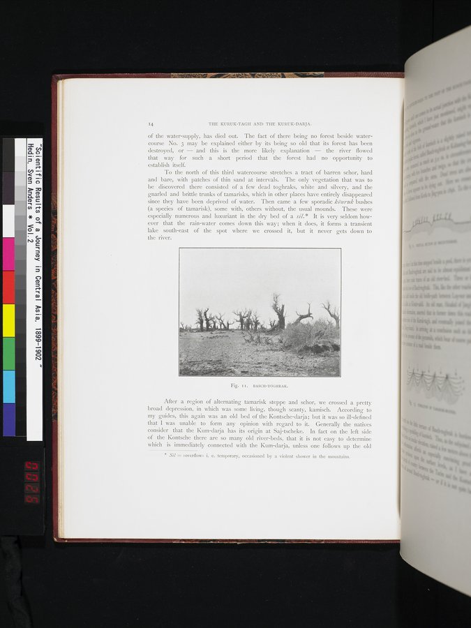 Scientific Results of a Journey in Central Asia, 1899-1902 : vol.2 / 26 ページ（カラー画像）