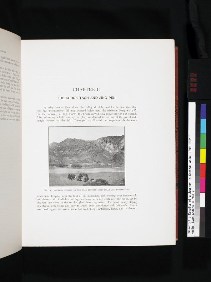 Scientific Results of a Journey in Central Asia, 1899-1902 : vol.2 / 31 ページ（カラー画像）