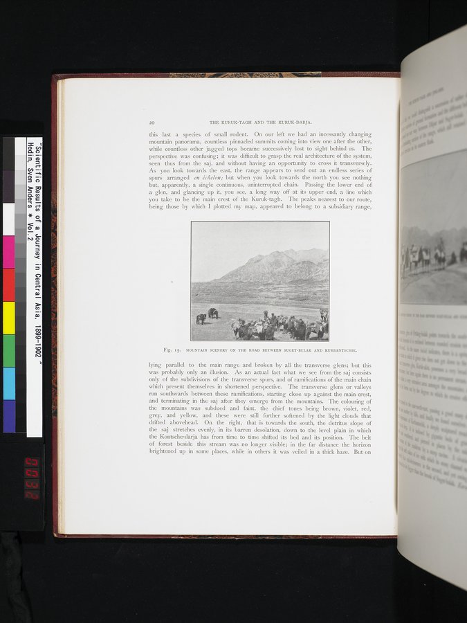 Scientific Results of a Journey in Central Asia, 1899-1902 : vol.2 / Page 32 (Color Image)