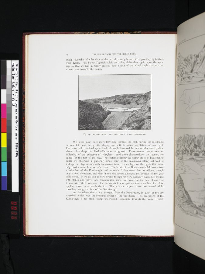 Scientific Results of a Journey in Central Asia, 1899-1902 : vol.2 / 36 ページ（カラー画像）