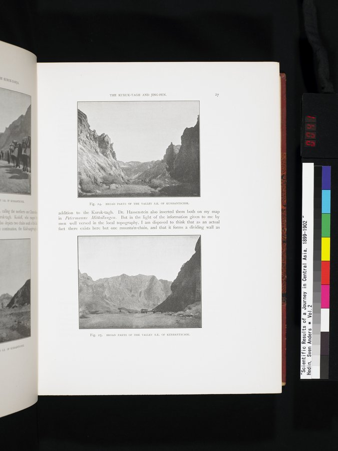 Scientific Results of a Journey in Central Asia, 1899-1902 : vol.2 / 41 ページ（カラー画像）