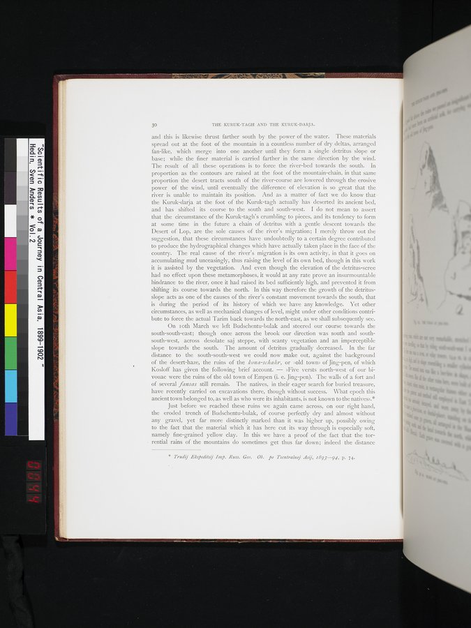 Scientific Results of a Journey in Central Asia, 1899-1902 : vol.2 / 44 ページ（カラー画像）