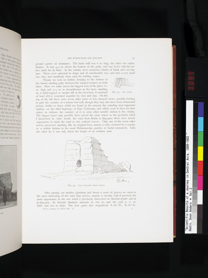 Scientific Results of a Journey in Central Asia, 1899-1902 : vol.2 / 47 ページ（カラー画像）