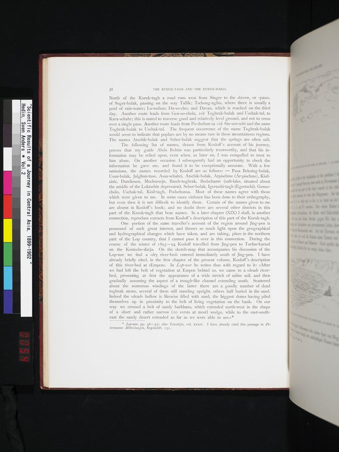 Scientific Results of a Journey in Central Asia, 1899-1902 : vol.2 / Page 54 (Color Image)