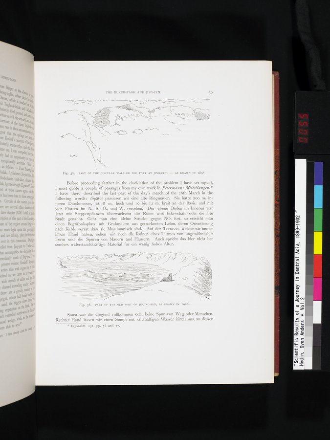 Scientific Results of a Journey in Central Asia, 1899-1902 : vol.2 / 55 ページ（カラー画像）