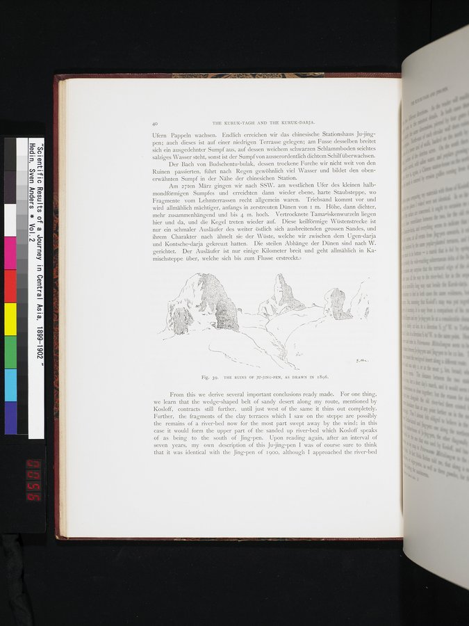 Scientific Results of a Journey in Central Asia, 1899-1902 : vol.2 / 56 ページ（カラー画像）