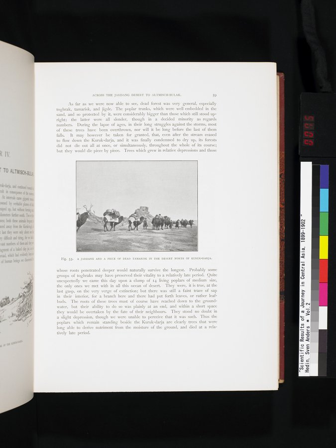 Scientific Results of a Journey in Central Asia, 1899-1902 : vol.2 / 75 ページ（カラー画像）