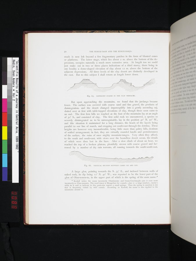 Scientific Results of a Journey in Central Asia, 1899-1902 : vol.2 / Page 88 (Color Image)
