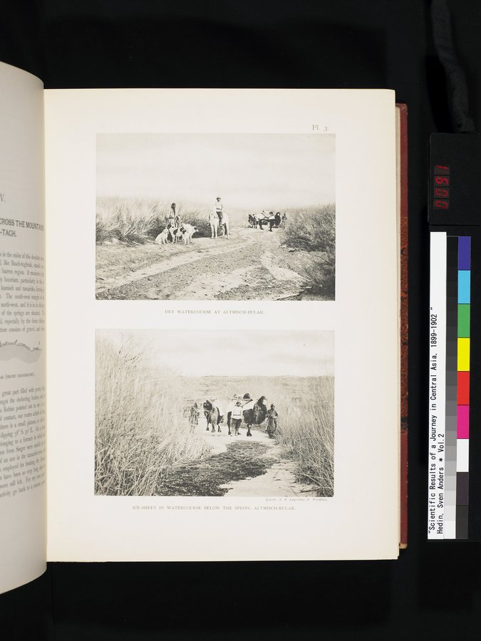 Scientific Results of a Journey in Central Asia, 1899-1902 : vol.2 / 91 ページ（カラー画像）