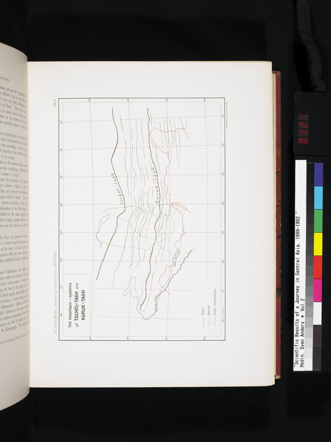 Scientific Results of a Journey in Central Asia, 1899-1902 : vol.2 / 121 ページ（カラー画像）