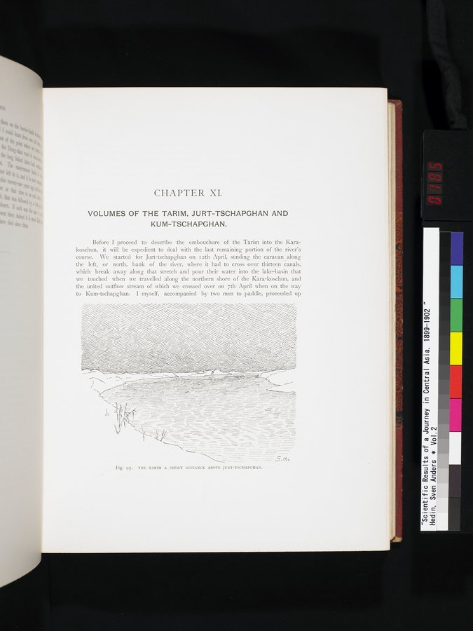 Scientific Results of a Journey in Central Asia, 1899-1902 : vol.2 / 185 ページ（カラー画像）