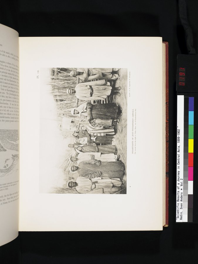 Scientific Results of a Journey in Central Asia, 1899-1902 : vol.2 / 191 ページ（カラー画像）