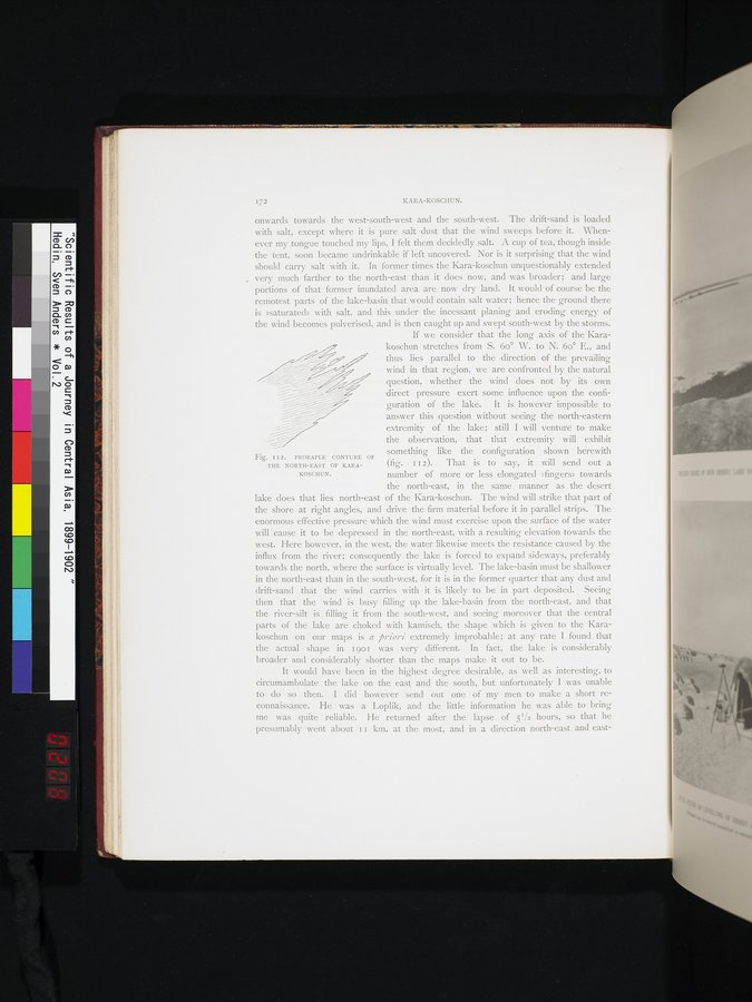 Scientific Results of a Journey in Central Asia, 1899-1902 : vol.2 / 208 ページ（カラー画像）