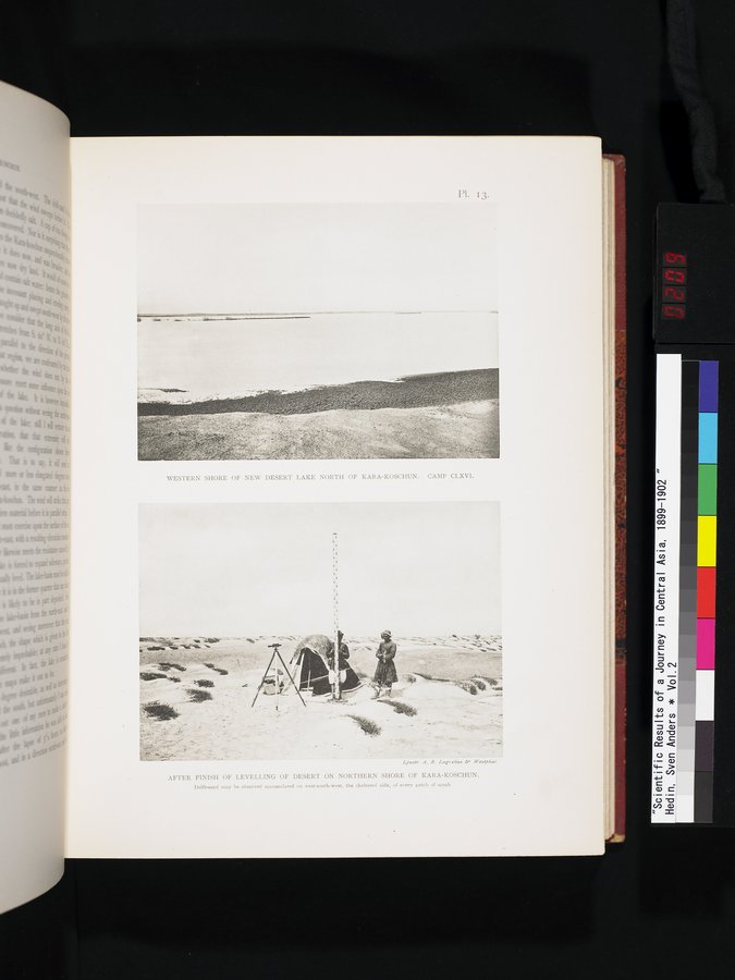 Scientific Results of a Journey in Central Asia, 1899-1902 : vol.2 / 209 ページ（カラー画像）