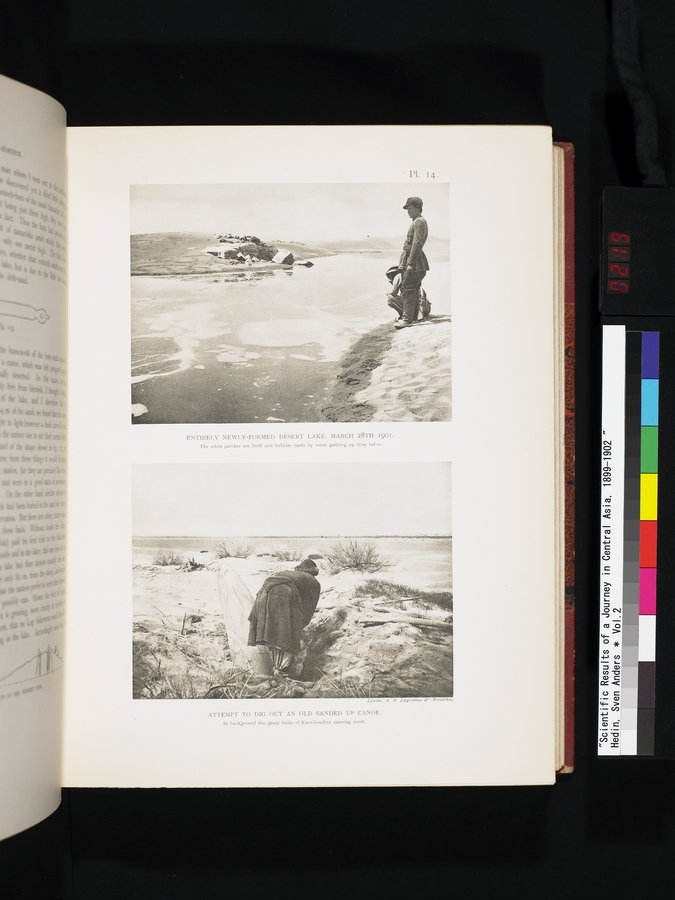Scientific Results of a Journey in Central Asia, 1899-1902 : vol.2 / 219 ページ（カラー画像）