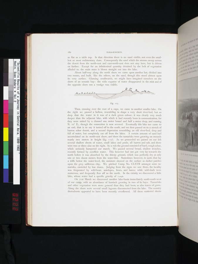 Scientific Results of a Journey in Central Asia, 1899-1902 : vol.2 / 222 ページ（カラー画像）