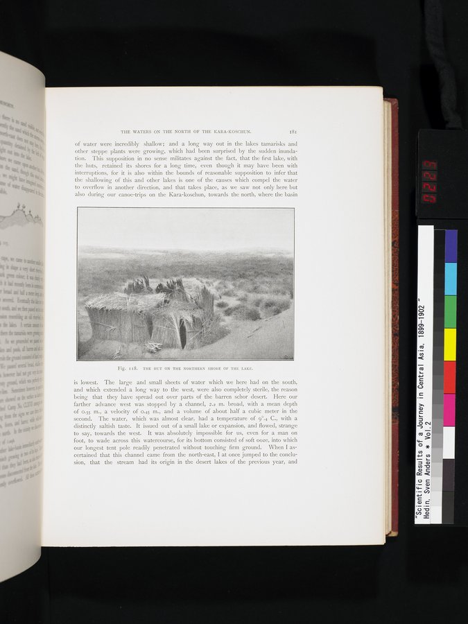 Scientific Results of a Journey in Central Asia, 1899-1902 : vol.2 / 223 ページ（カラー画像）