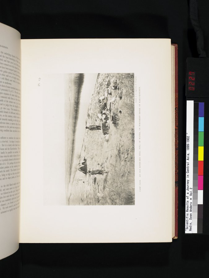 Scientific Results of a Journey in Central Asia, 1899-1902 : vol.2 / 227 ページ（カラー画像）