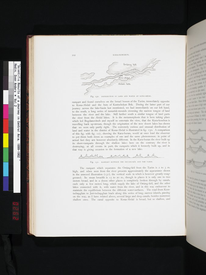 Scientific Results of a Journey in Central Asia, 1899-1902 : vol.2 / 262 ページ（カラー画像）