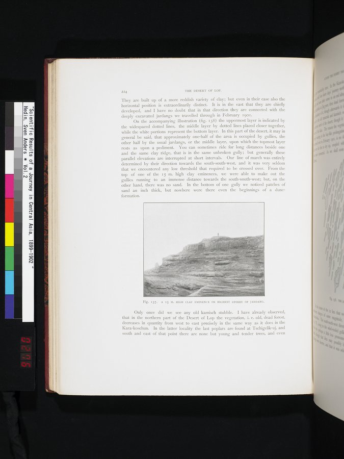 Scientific Results of a Journey in Central Asia, 1899-1902 : vol.2 / 276 ページ（カラー画像）