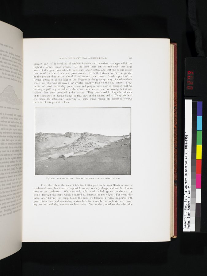 Scientific Results of a Journey in Central Asia, 1899-1902 : vol.2 / 279 ページ（カラー画像）