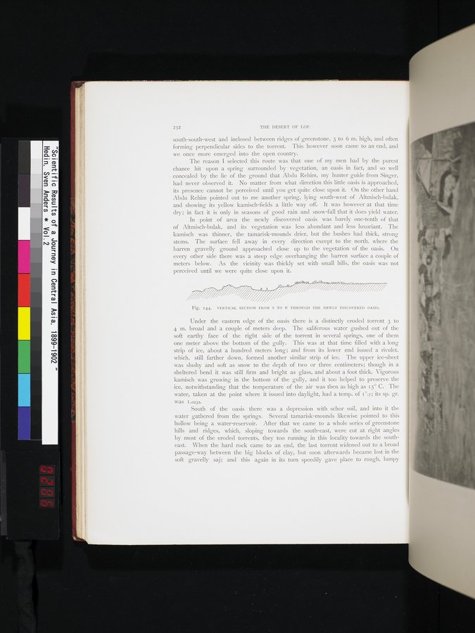 Scientific Results of a Journey in Central Asia, 1899-1902 : vol.2 / 286 ページ（カラー画像）