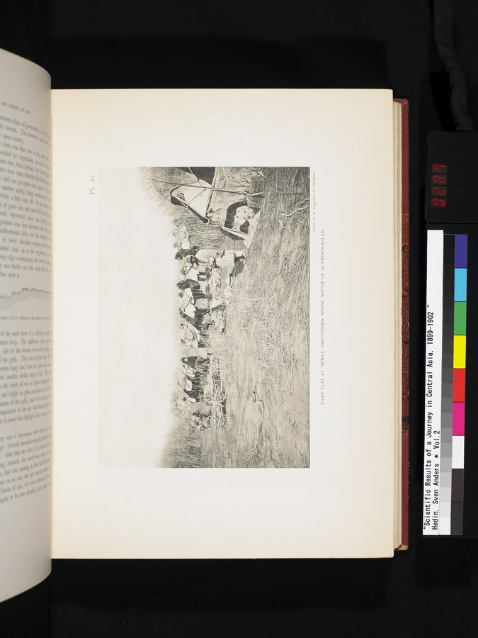 Scientific Results of a Journey in Central Asia, 1899-1902 : vol.2 / 287 ページ（カラー画像）