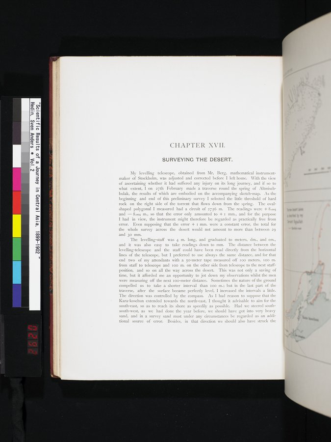 Scientific Results of a Journey in Central Asia, 1899-1902 : vol.2 / 292 ページ（カラー画像）