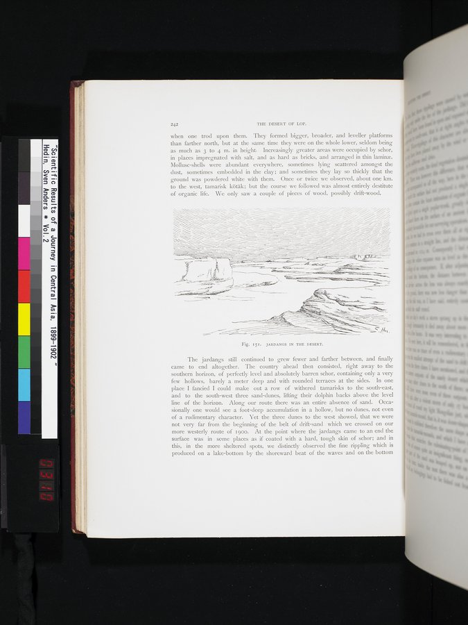 Scientific Results of a Journey in Central Asia, 1899-1902 : vol.2 / 310 ページ（カラー画像）