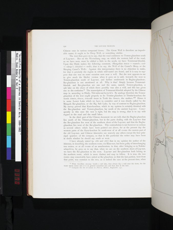 Scientific Results of a Journey in Central Asia, 1899-1902 : vol.2 / 370 ページ（カラー画像）